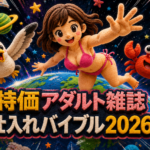 【新品アダルト雑誌が“2割価格”!?】神保町の裏世界をズギャンと解説│特価アダルト雑誌仕入れバイブル2026
